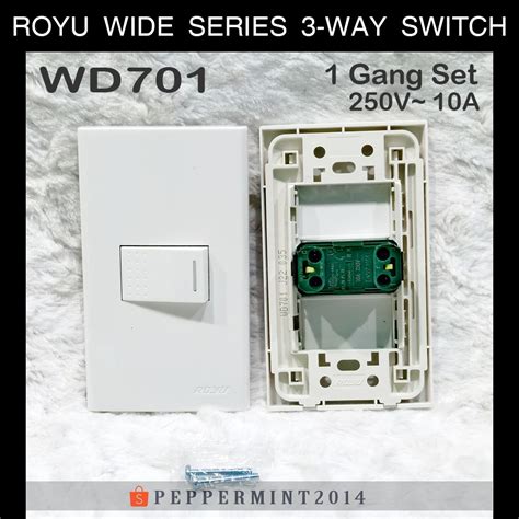 Royu 3 Way Switch Device, 3 Way Switch Wide Series .